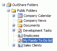 shared task list outlook